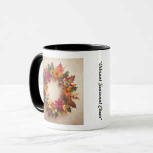 "Christmas Floral Art" Tasse