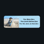 Christmas! Florida Snowman Address Labels<br><div class="desc">In Florida wird es vielleicht nicht schnee - aber wir wissen,  wie man Party! Unser Snowman Liebe den Strand und schmilzt nicht.</div>