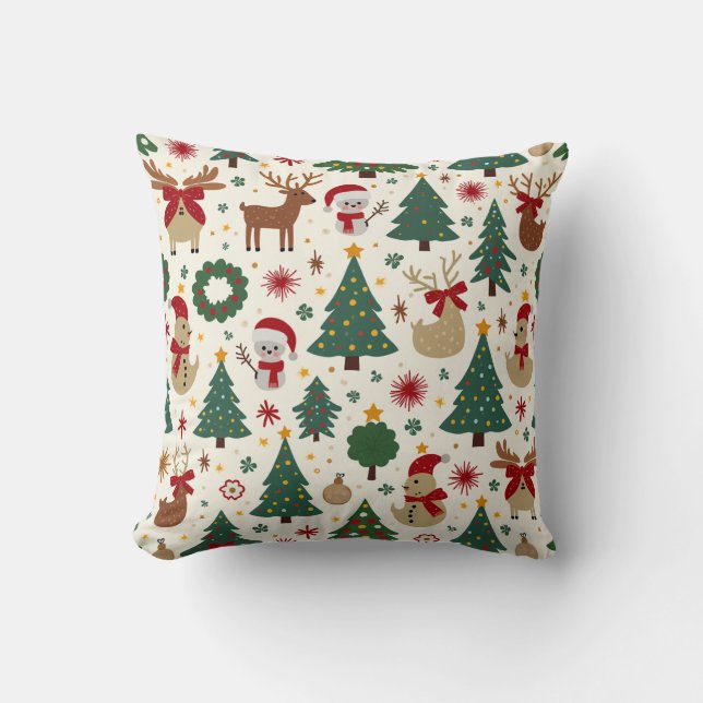 Christmas Fluffy Cushions Kissen (Vorderseite)