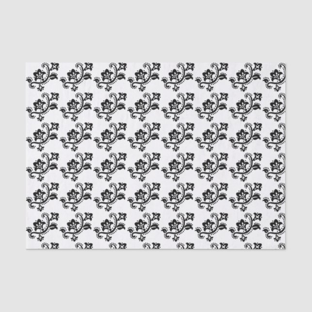 CHRISTMAS FOLGENDES ART PATTERN Tissue Paper Seidenpapier (Vorderseite)