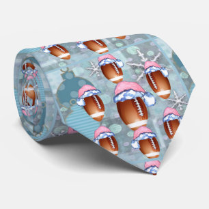 CHRISTMAS FOOTBALLS KRAWATTE