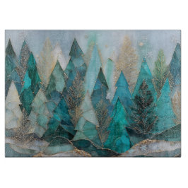 Christmas Forest Schneidebrett