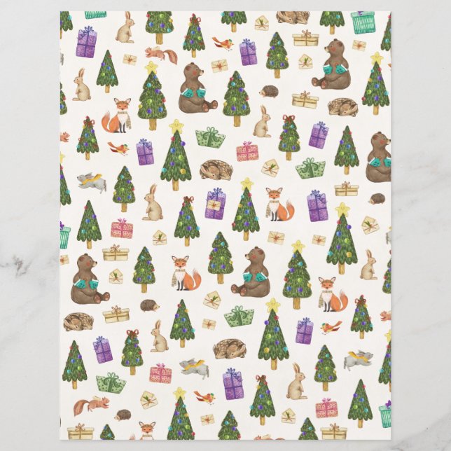 Christmas Forrest Pattern (Vorderseite)