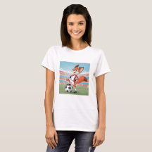 Christmas Fox Playing Football
