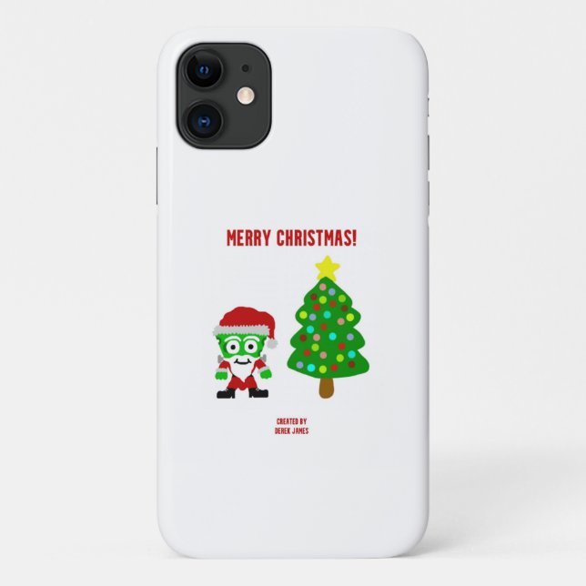Christmas FrankenCheese Apple iPhone 11 Fall Case-Mate iPhone Hülle (Rückseite)