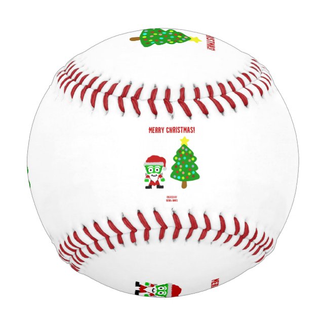 Christmas FrankenCheese Baseball (Vorderseite)