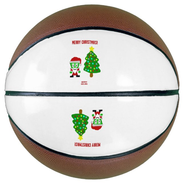 Christmas FrankenCheese Basketball (Vorderseite)