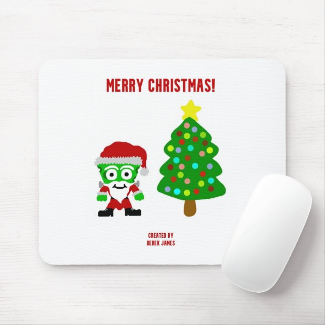 Christmas FrankenCheese Mouse Pad Mousepad (Mit Mouse)
