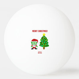 Christmas FrankenCheese Ping Pong Ball Tischtennisball