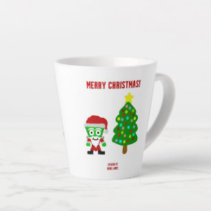 Christmas FrankenCheese Small Latte Tasse