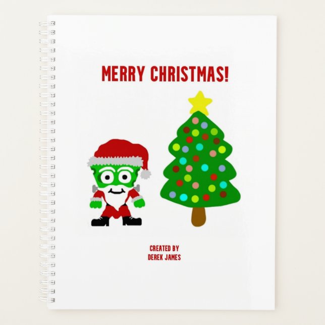 Christmas FrankenCheese Standard Planner Planer (Vorderseite)