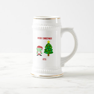 Christmas FrankenCheese Stein Tasse