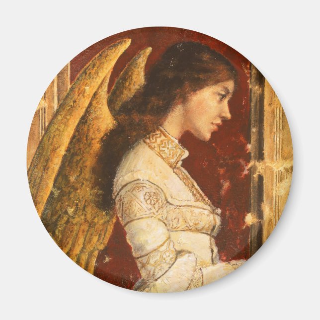 Christmas Fresco Angel Magnet (Vorne)