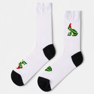 Christmas Frog Crew Socks Socken