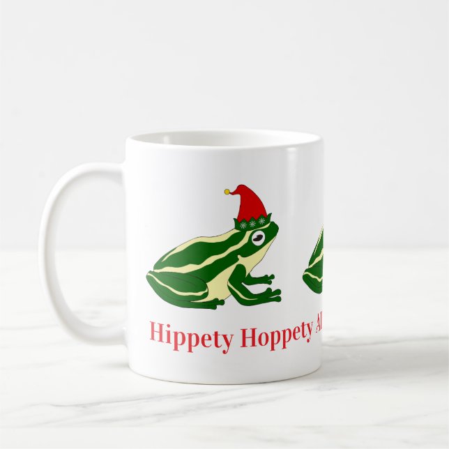 Christmas Frogs Mug (Gauche)