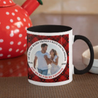 Christmas Funny Couple Foto Buffalo Rahmen