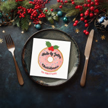 Christmas Funny Donut Wreath personalisieren