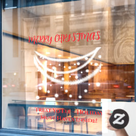 Christmas Funny Fensteraufkleber