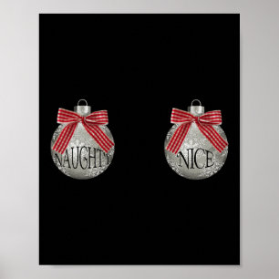 Christmas Funny Womens Bulbs S T-Shirt Geschenk Poster
