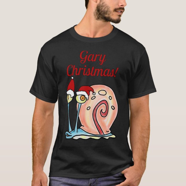 Christmas Gary Spongebob521png521 T-Shirt (Vorderseite)