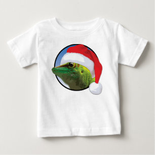 Christmas Gecko - Baby Fine Jersey T - Shirt