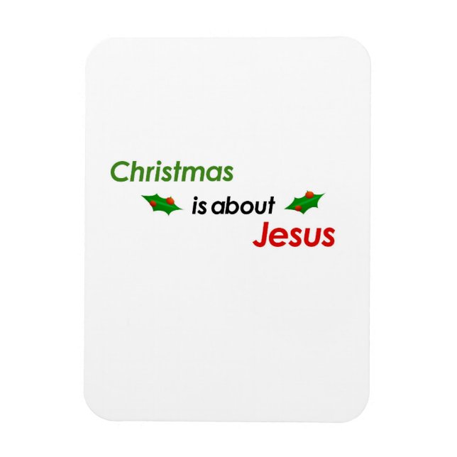 CHRISTMAS GEHT ES UM JESUS MAGNET! MAGNET (Vertikal)