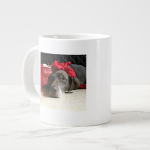 Christmas german shorthaired pointer Jumbo-Tasse
