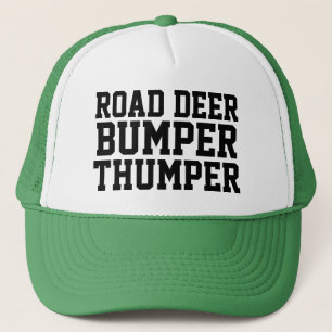 CHRISTMAS Geschenk Baseball ROAD DEER BUMPER THUMP Truckerkappe