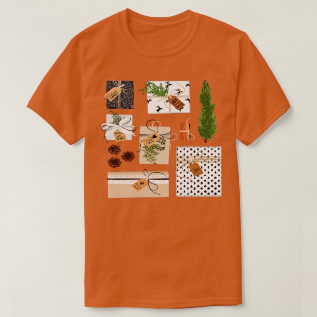 CHRISTMAS GESCHENKBOXEN T-Shirt (Design vorne)