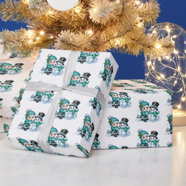 Christmas  geschenkpapier (Feiertage)