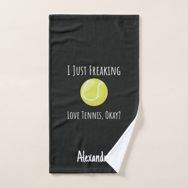 Christmas Gift Ideas For Tennis Players Funny  (Serviette à main)