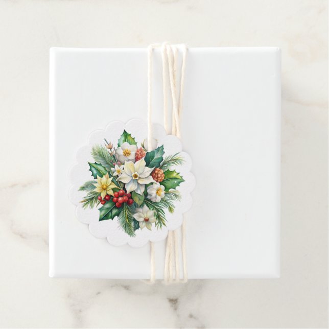 Christmas Gift Tag Geschenkanhänger (Beispiel)