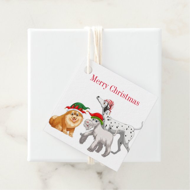 Christmas Gift Tag Geschenkanhänger (Beispiel)