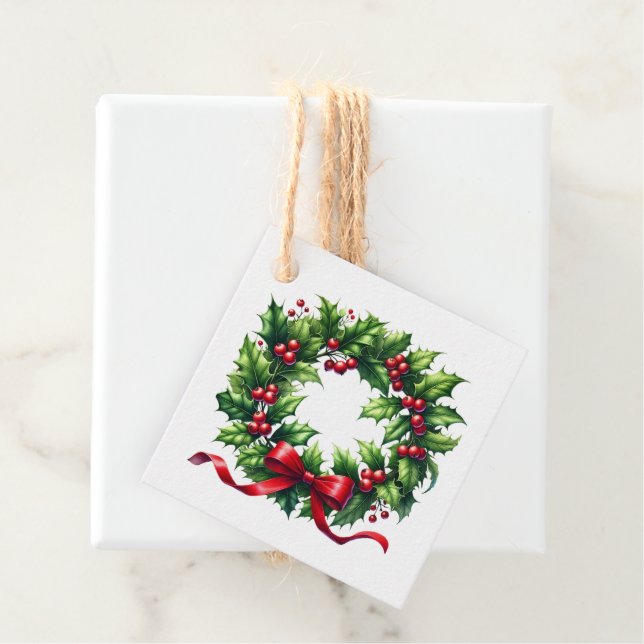 Christmas Gift Tag Geschenkanhänger (Beispiel)