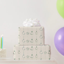 Christmas gift wrap geschenkpapier