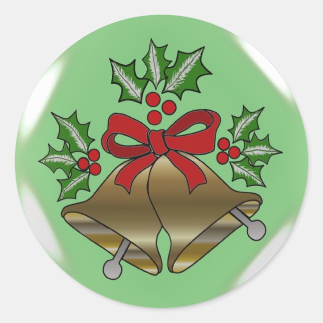 CHRISTMAS GIFTS RUNDER AUFKLEBER (Vorderseite)
