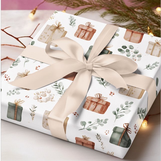 Christmas Gifts Wrapping Paper Geschenkpapier (Von Creator hochgeladen)