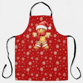 Christmas Gingerbread Apron. Schürze