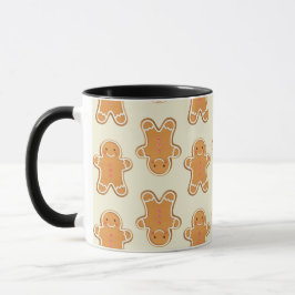 Christmas Gingerbread Cookies Mug, Xmas Cookie Cup Tasse