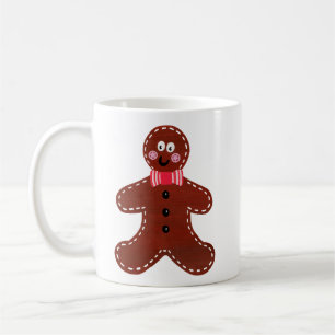 Christmas Gingerbread Man Kaffeetasse