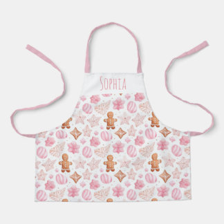 Christmas Girl Apron Baking & Cooking Gingerbread Schürze