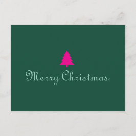 Christmas glass postkarte