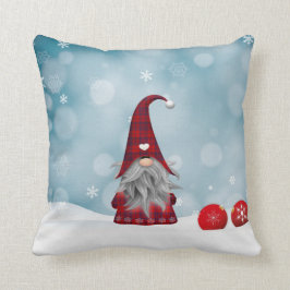 Christmas Gnome And Balls Kissen