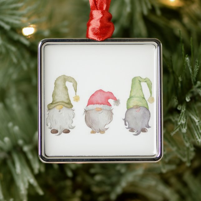 **CHRISTMAS GNOME** CHRISTMAS ORNANATION ORNAMENT AUS METALL (Baum)