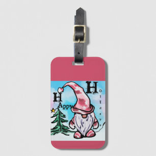 CHRISTMAS GNOME GEPÄCKANHÄNGER