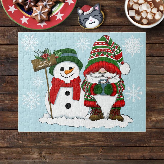 Christmas Gnome Snowman Niedlich (Von Creator hochgeladen)