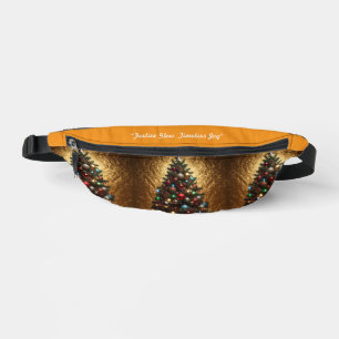 "Christmas Golden Elegance" Bauchtasche
