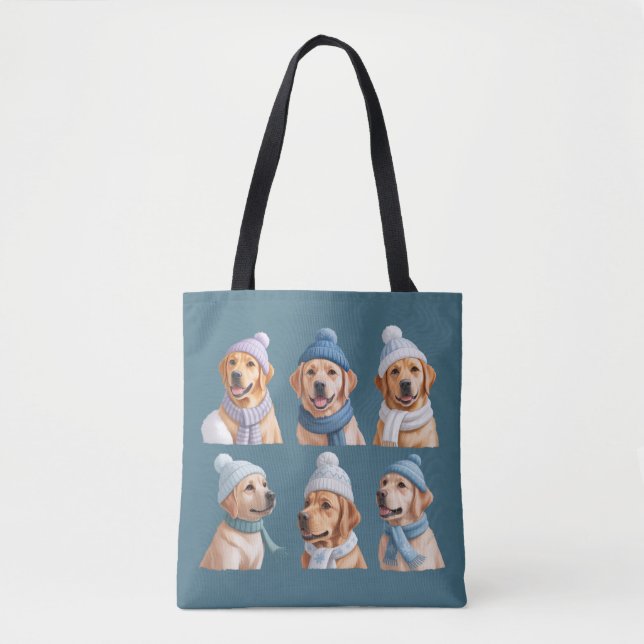 Christmas Golden Retriever Dog Lover Dogs Owner Tasche (Vorderseite)