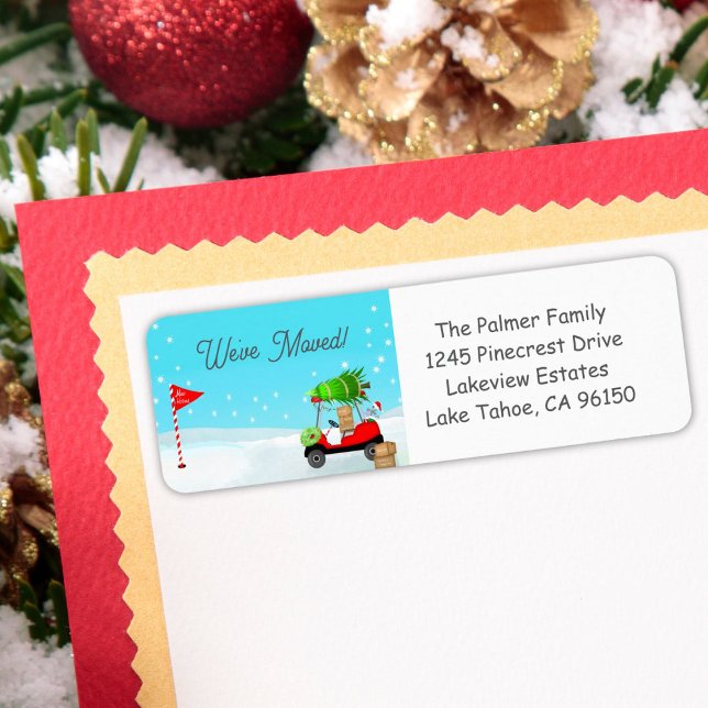 Christmas Golf Cart With Moving Boxes Golf  (Von Creator hochgeladen)