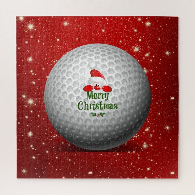 Christmas Golf Santa Design (Vertikal)